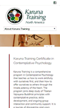 Mobile Screenshot of karunatraining.com